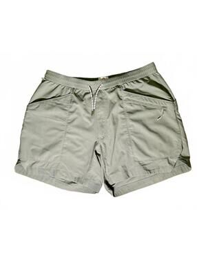 LIVSN Creek Shorts Mens XXL Olive Green Seawool Ripstop Hiking Outdoor Technical
